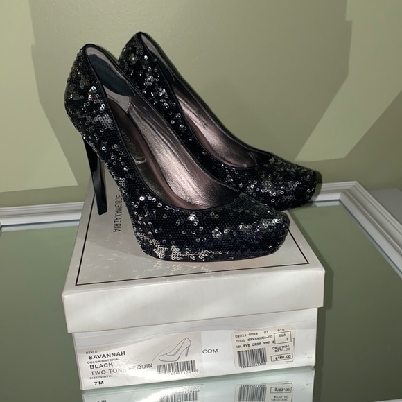 Two tones sequin heels! - Picture 2 of 4